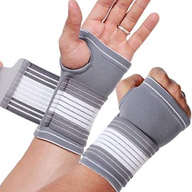 Neotech Care Hand Palm Wrist Support with Adjustable Compression Strap (Size M, 1 Unit)
