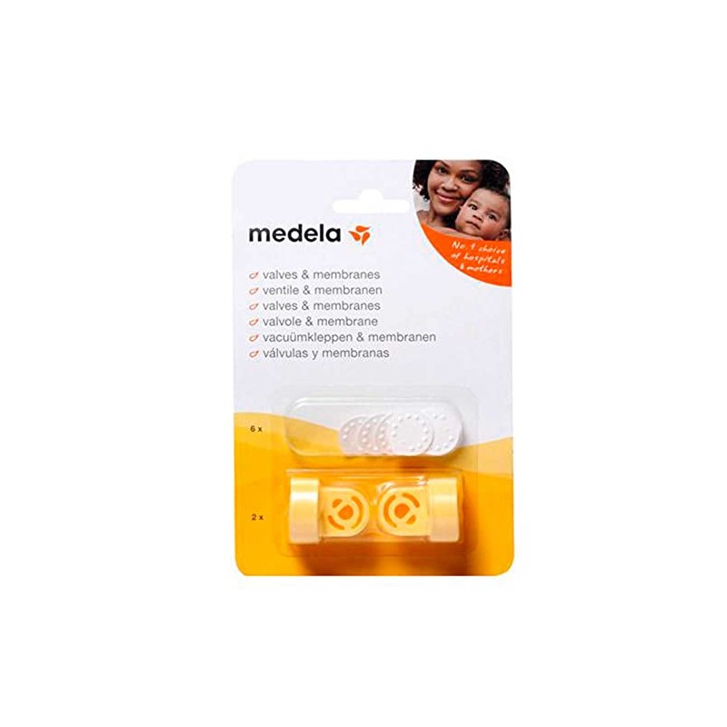 Medela Pack 2 Valvulas / 6 Membranas /