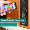 Electrohome Berkeley 2.0 Stereo Powered Bookshelf Speakers with Built-in Amplifier