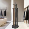 GSYUWIH Floor Standing Belt Display Rack, Tie Hook, 66.2in Belt