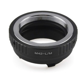 M42 to EF Lens Adapter,M42 (42mm) Screw Lens to Compatible with EF-S Cameras, fits EF1D, DS, Mark II, III,IV,1DC,1DX,D30,D60,10D,20D,20DA,5D,Mark II,Mark III,7D,Rebel XT,XTi,XSi,T1,T1i