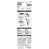 Watanabe Kogyo OH-03 Anti-Wobble Hook for Awning, Black