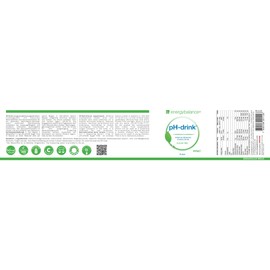 EnergyBalance pH-drink - Powder Base Drink FRH - Minerals and Trace Elements - Magnesium, Iron, Zinc - For Fatigue and Fatigue - Vegan, Gluten Free, Sugar Free - 210 g