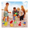 Kit Juguetes De Playa Para Niños 9 Accesorios Cubeta Grande
