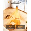 Space Heaters for Indoor Use, 1500W PTC Ceramic Electric Heater