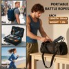Weighted Ropeless Battle Rope for Home Gym, Strength Training,Portable Workout