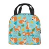 Majoug Fox - Bolsa de almuerzo portátil para mujer, impermeable,