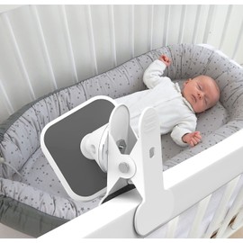 VMEI Metal Clip Stand for All-New Blink Outdoor/Indoor Camera/Blink XT2 Camera,Blink Metal Holder Weather Proof,Not Need to Drill, No Holes, No Damage to Your Furniture and Wall-White(2 Pack)