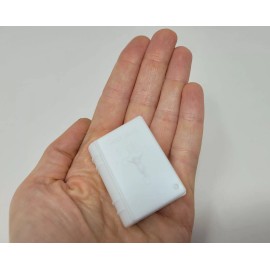 Unbranded Lot of 12 VTG Miniature White Plastic Christian Holy Bible Hinged Trinket Boxes