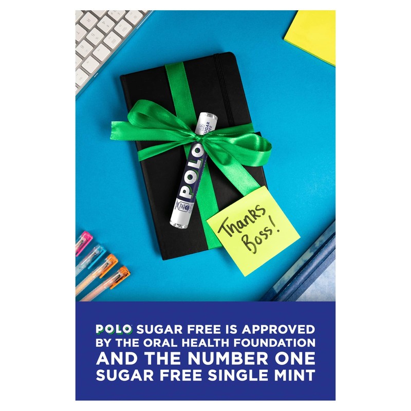 Polo Sugar Free Mint Tube Multipack, 4 x 33.4 g