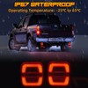 inhtgeas Wireless Trailer Lights - Magnetic Trailer Lights Adjustable Tow