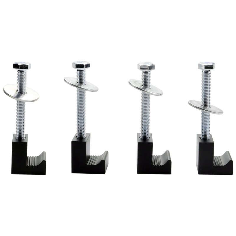 J Hook Crossover Tool Box Mounting Clamps for Pickup Truck