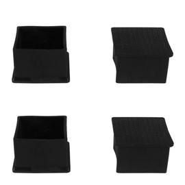 sourcing map Set of 4 Chair Leg Caps Table Sofa Leg Caps Home Furniture Protection 1.77 x 1.77 (45 x 45 mm)