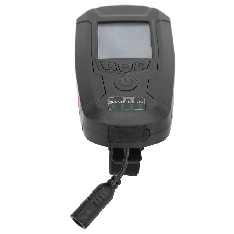 USB Bicycle Flashlight LED Computer Horn Light Bike Front Light