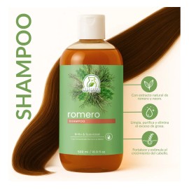 Shampoo Capilar De Romero Antioxidantes 500ml