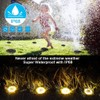 Solar Powered Ground lights 12 Pack,Waterproof LED Solar Lights Outdoor