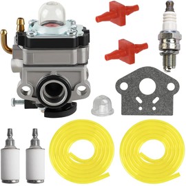 ZAMDOE S430 C430 Carburetor for Ryobi X430 309370002 RY34001 RY34421 RY34441 RY34005 RY34442 RY34445 RY34422 RY34425 30cc String Trimmer S430 Weed Eater Engine Parts with Spark Plug