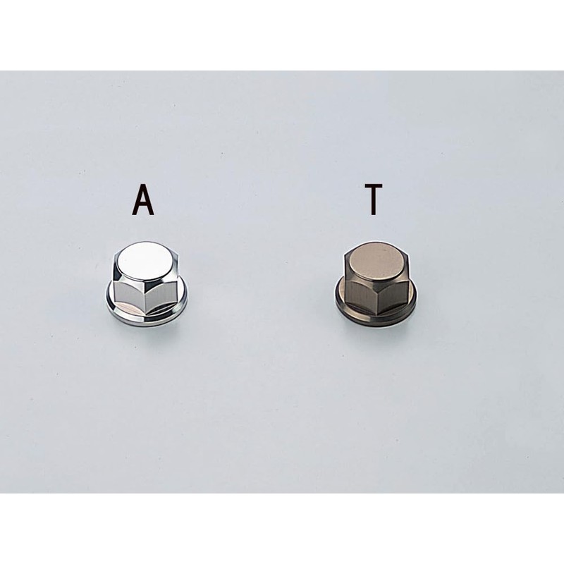 ハリケーン(HURRICANE) ステムナット (M18XP1.5) シルバー HT0807A