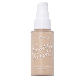 ColourPop Pretty Fresh Liquid Foundation - Hydrating Foundation with Medium, Buildable Coverage & a Natural Finish - Enriched with Hyaluronic Acid & Coconut Water - Light 45W (1 oz)