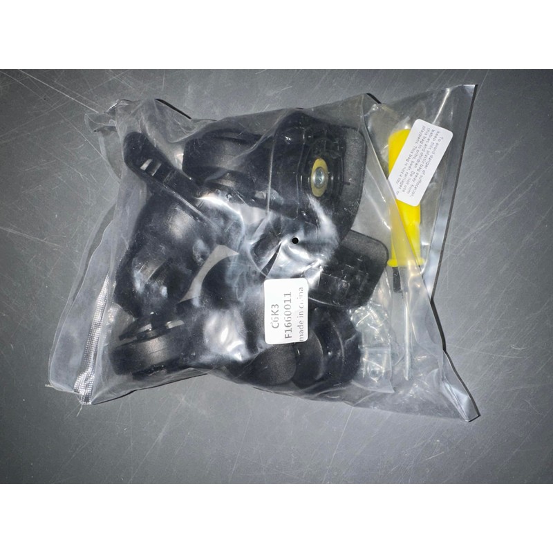 2 Pair Replacement Wheels for Luggage 360 Swivel Suitcase Casters