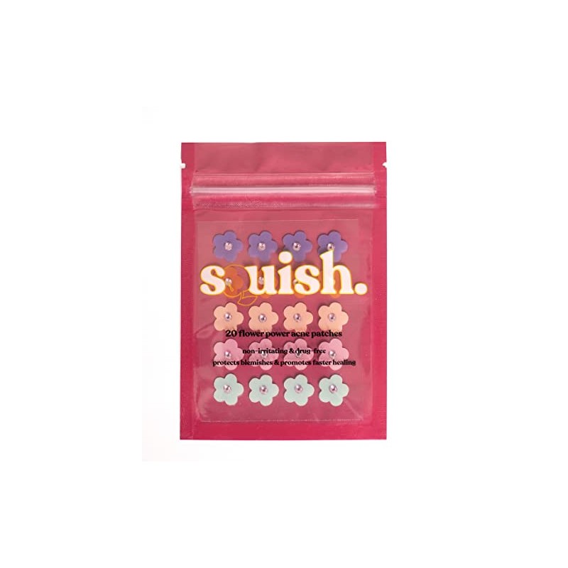 squish Flower Power Acne Patches
