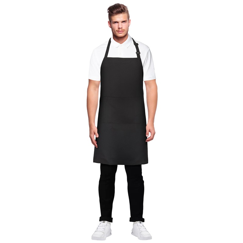 Proluxe 2-Pack Bib Apron Unisex, Adjustable with Pocket and Additonal