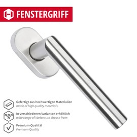 Stainless Steel Door Fitting, Door Handle on Round Rosette