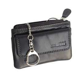 Deluxe Key Bag, Buffalo Leather Black