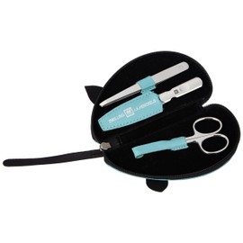 Zwilling Children's manicure set 3 pieces, goatskin, silver, 4 pieces