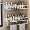 devesanter Shower Shelf, No Drilling, Pack of 2, 40 cm