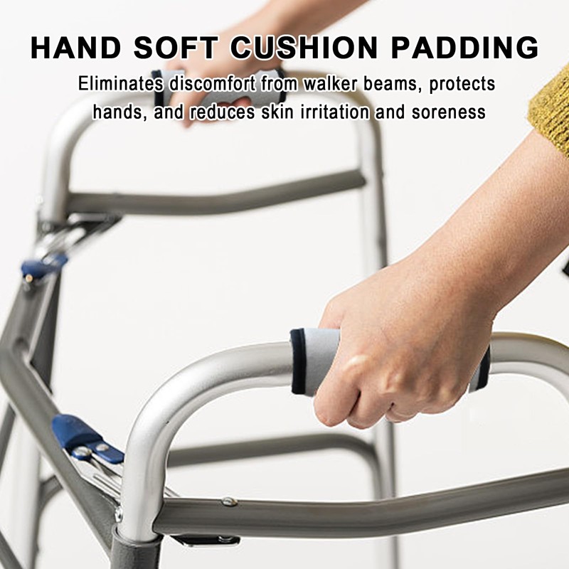 2 Pack Walker Handle Cushions Walker Grip Covers Pads Walker