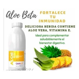 Aloe Beta Sabor Piña Con 960 Ml