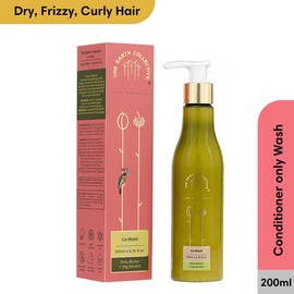 The Earth Collective Co-Wash | Gently Cleanses and Conditions Hair | Keeps Hair Soft and Nourished | Repairs Damaged Hair | Non-foaming | Suitable for All Hair Types | 200ml