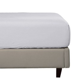 Fitted Sheet, 140 x 200 x 30 cm, Silver