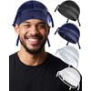 Babalet Wave Cap for Men Women, Unisex Royal Smooth Silky