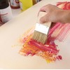 PAINTERSISTERS® Paddle Surface Brush, 10 cm Wide, Bristle Brush, Primer