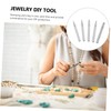 Tofficu 5pcs Jewelry Punch Stamp Tools for Crafting and Wear-Resistant