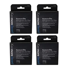 4 Pack Kenmore Elite 469918 Refrigerator Air Filter (4)