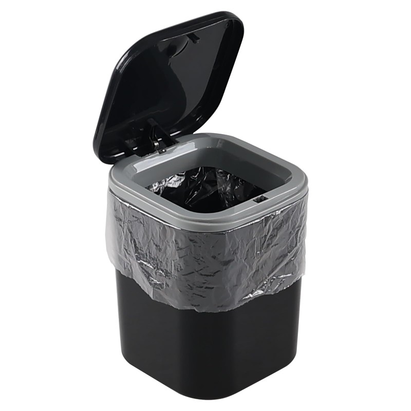 Julyeen Mini cubeta de basura de 0.5 galones con tapa,