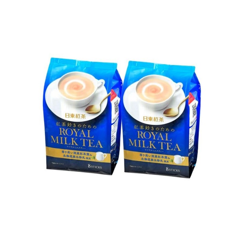 Nittoh Tea Royal Milk Tea 8 sticks (2 Pack)
