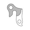 Marwi Unisex's GH009 Gear Hanger, Silver, Size M8 x 0.75