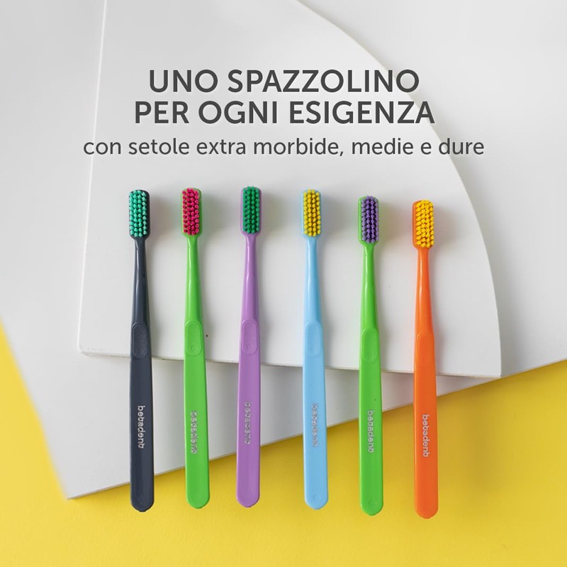 Betadent 1 SPAZZOLINO HARD. Setole dure con punte arrotondate per