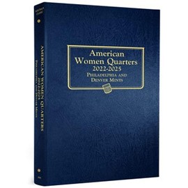 Whitman US American Women Quarter Coin Album 2022-2025 P, D Mints #4990