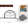 HarJue Hat Rack for Wall, Metal Wire Hat Organizer for