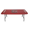 Kwik-Covers Collegiate Rectangle Plastic Table Cover, Single Cover (University of