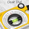 BJDSI Adjustable Angle Finder,Powerful Magnetic,Error is ±0.1°,3-line level bubble.