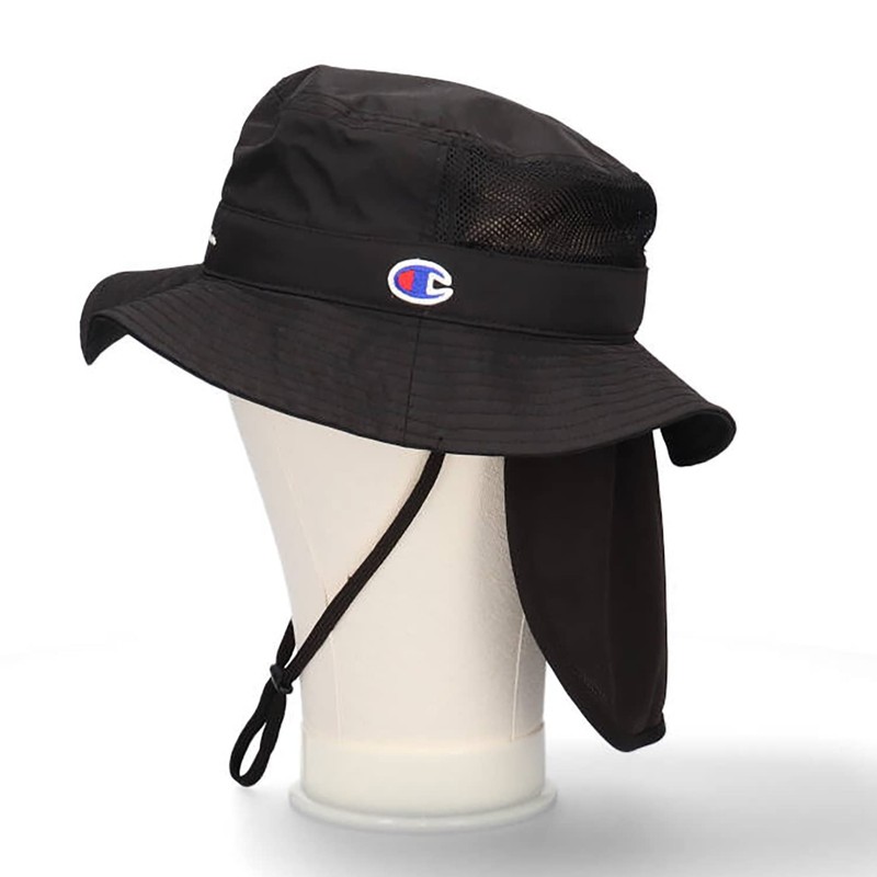 Champion Kid's Sunshade Hat with Sun Shade Sauce, Black