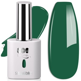 YTD Likomey Gel Nail Polish,15ml Aloe Green UV Nails Gel,Salon Home DIY Nail Art Manicure and Pedicure Gel Varnish,CS453