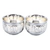 2pcs Vintage Wine Glass Innovative Exquisite Light Luxury Court Style