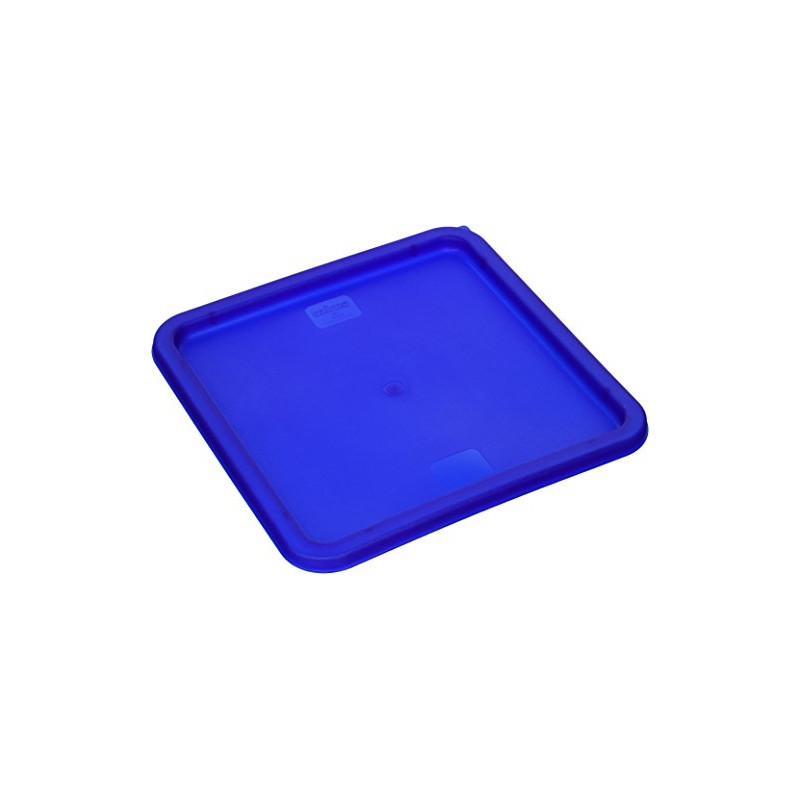 Winco PE Square Cover Blue, Fits 12, 18 & 22quart